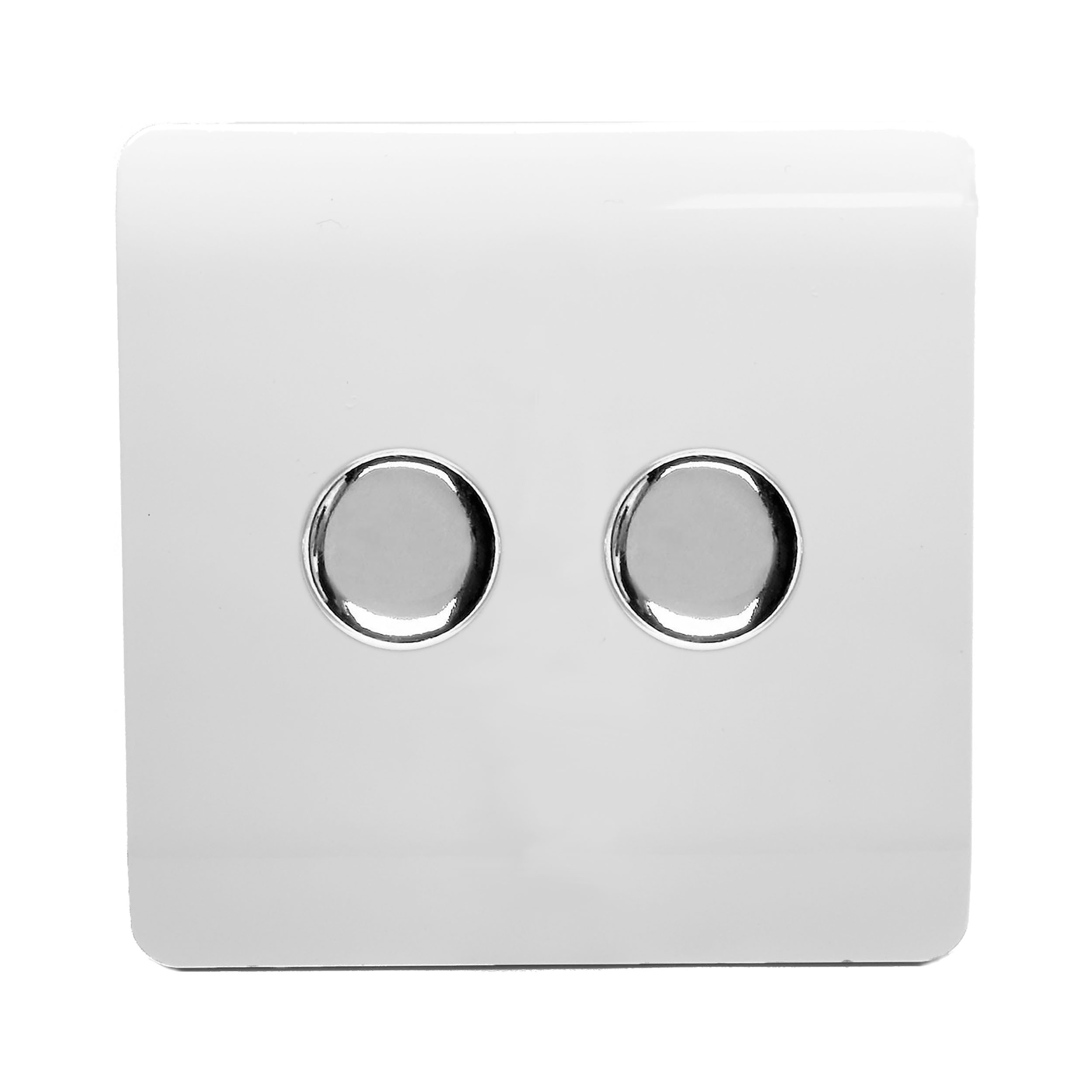 ART-2LDMWH  2 Gang 2 Way LED Dimmer Switch Ice White